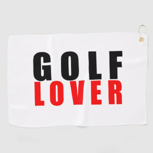 Golf lover towel