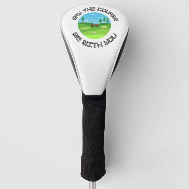 Golf Lovers Check Out This Club Cover! Head Cover (Front)