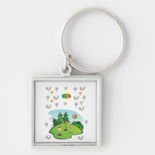 Golf lovers Key Chain! Ring