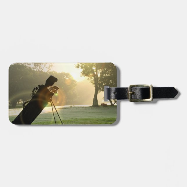 Golf Luggage Tag (Front Horizontal)