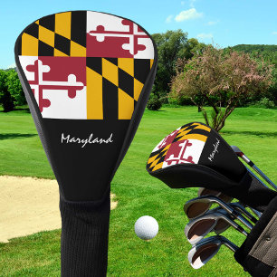 Golf Maryland & Maryland Flag / Golf Clubs Covers