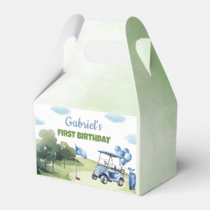 Golf Mini Theme Boy Birthday Party Favour Box