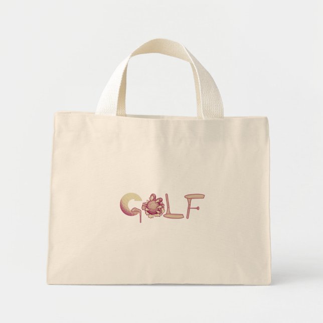 Golf Mini Tote Bag (Front)