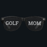 GOLF MOM retro Shades / Fun Party Sunglasses<br><div class="desc">Party Sunglasses: Classic retro party shades with text "GOLF MOM" - fun fashion,  mothers day,  party,  secret Santa,  office celebrations / night out</div>