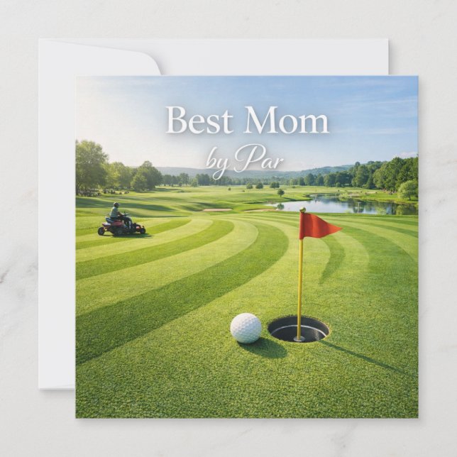 Golf Mother’s Day Card for Mum  (Front)