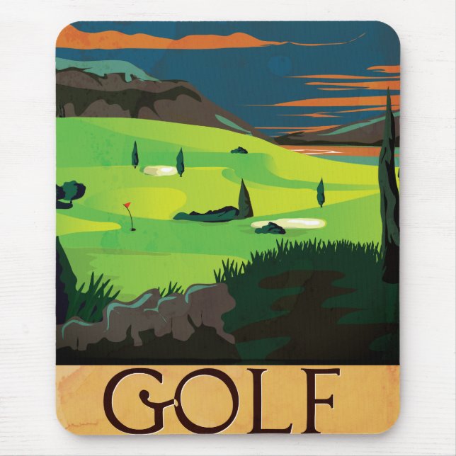 Golf Mouse Pad (Front)
