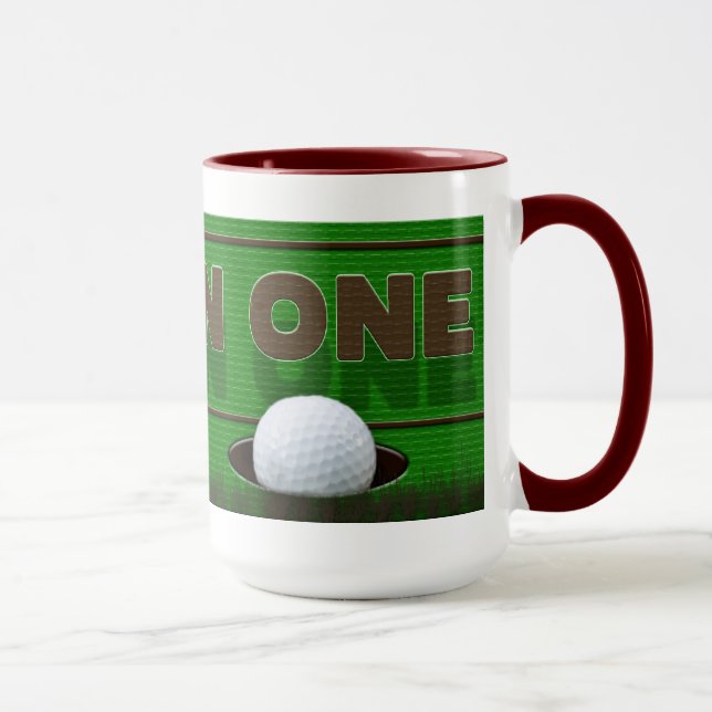 GOLF MUG - HOLE IN ONE - (Right)