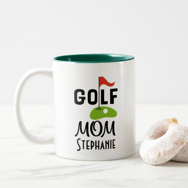 Golf Mum Golfing Gift Mug (With Donut)