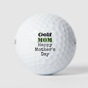 Golf Mum Happy Mother's Day  Golf Balls