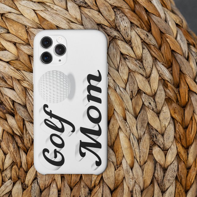 Golf Mum  iPhone Case (Creator Uploaded)