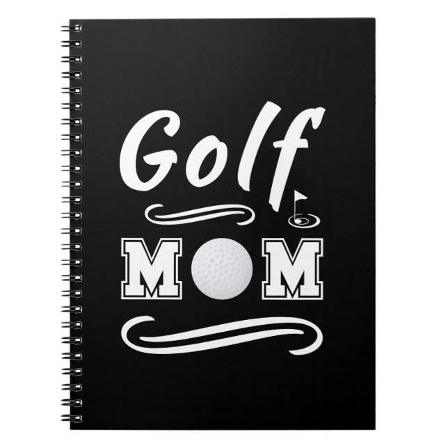 Golf Mum Notebook (Front)