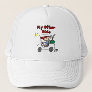 Golf My Other Ride Trucker Hat