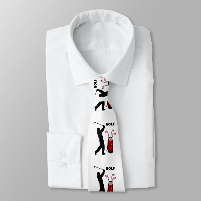 Golf Neck Tie (Tied)