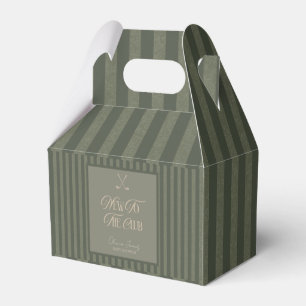 Golf new to the club baby shower favour box