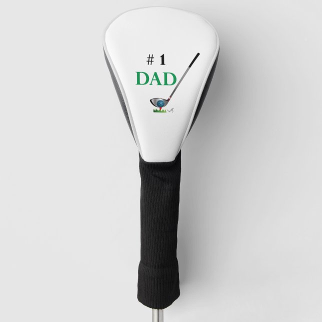 GOLF- Number One DAD Golf Head Cover (Front)