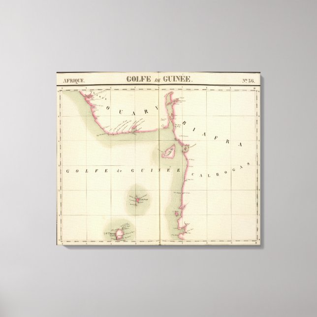 Golf of Guinea 36 Canvas Print (Front)