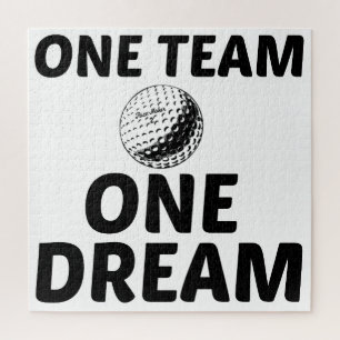 GOLF ONE TEAM ONE DREAM JIGSAW PUZZLE