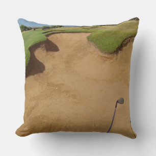 Golf Oo Not The Bunker, Large Throw Cushion. Cushion