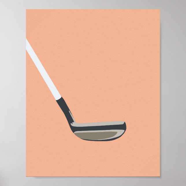 Golf Orange Poster (Front)