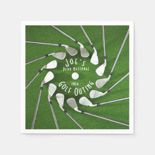 Golf Outing Paper Napkin