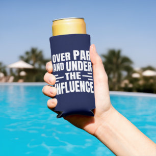 Golf Over Par Can Cooler