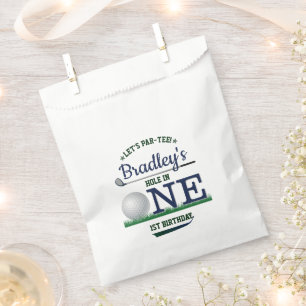 Golf PAR-TEE 1st Birthday Favour Bags