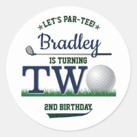 Golf PAR-TEE 2nd Birthday