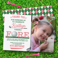 Golf PAR-TEE 4th Birthday Photo