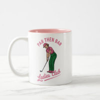Golf Par Then Bar Ladies Club Golf Golfing Girl