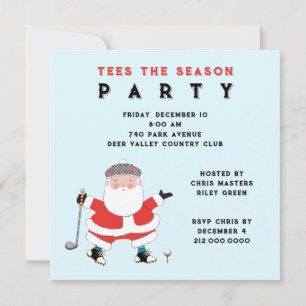 Golf Party Invitations