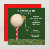 Golf Party Invitations