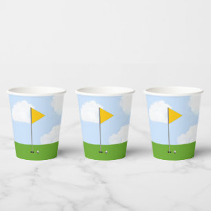 Golf Party Paper Cups