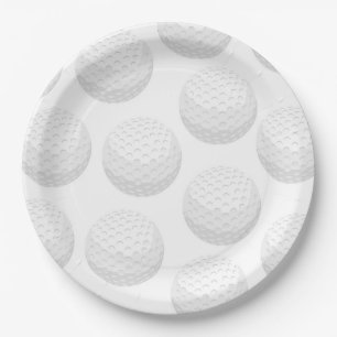 Golf Party Paper Plate