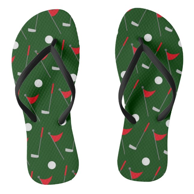Golf pattern  jandals (Footbed)