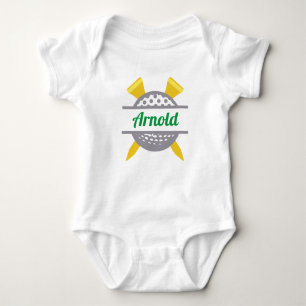 Golf Personalised Baby Bodysuit