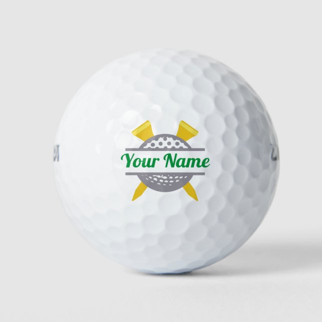 Golf Personalised Balls (Front)