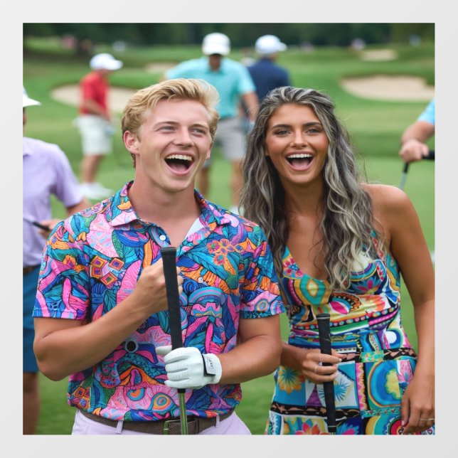 Golf Photo Customize Personalize (Sheet)