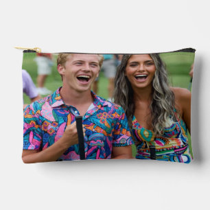 Golf Photo Customize Personalize Accessory Pouch