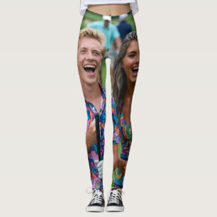 Golf Photo Customize Personalize Leggings