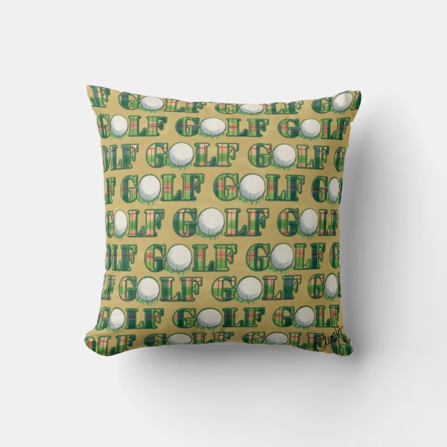 Golf Pillow (Front)