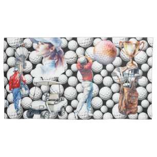 Golf  pillowcase