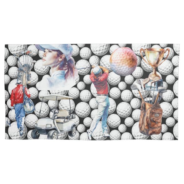 Golf  pillowcase (Front)