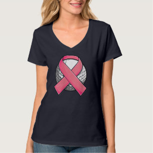 golf pink breast cancer for women men T-Shirt