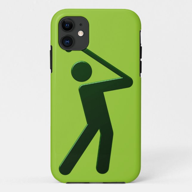 golf player Case-Mate iPhone case (Back)