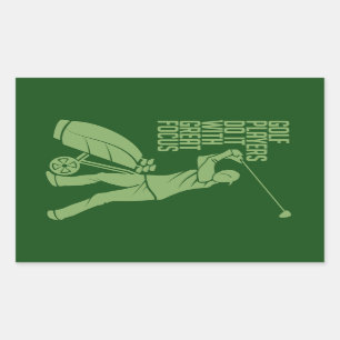 GOLF PLAYER custom stickers