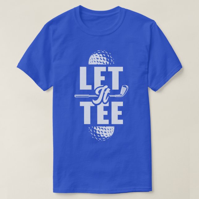Golf Player Golf Course Golfer T-Shirt (Design Front)