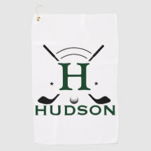 Golf Player Initial Name Custom Monogram