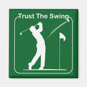 golf player magnet
