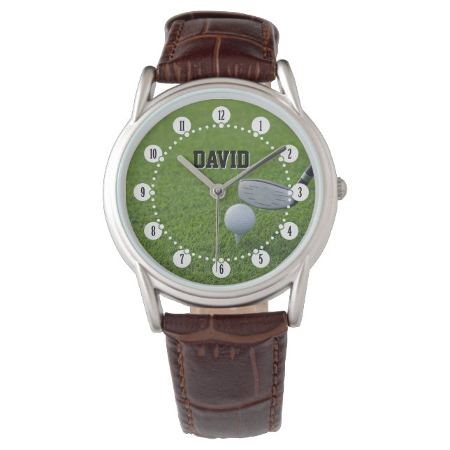 Golf Player | Personalizable Watch (Front)