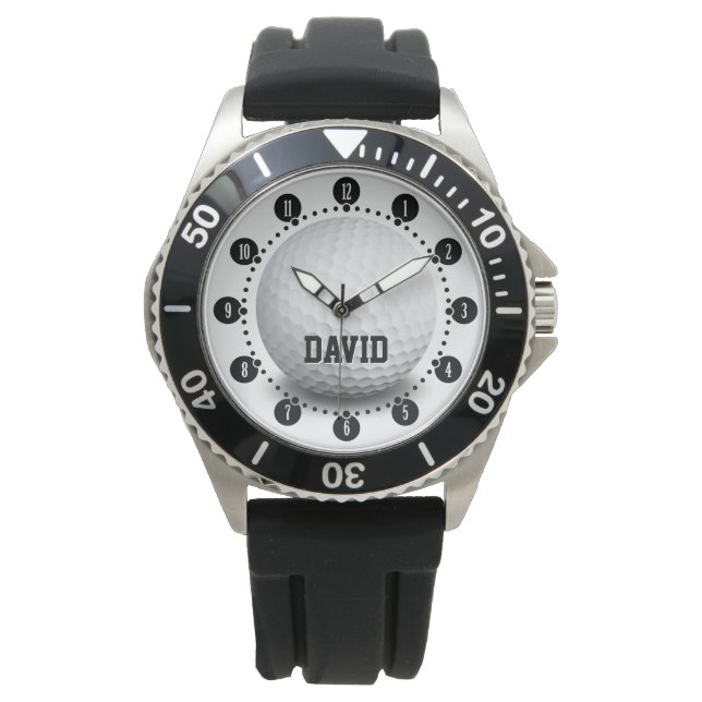 Golf Player | Personalizable Watch (Front)